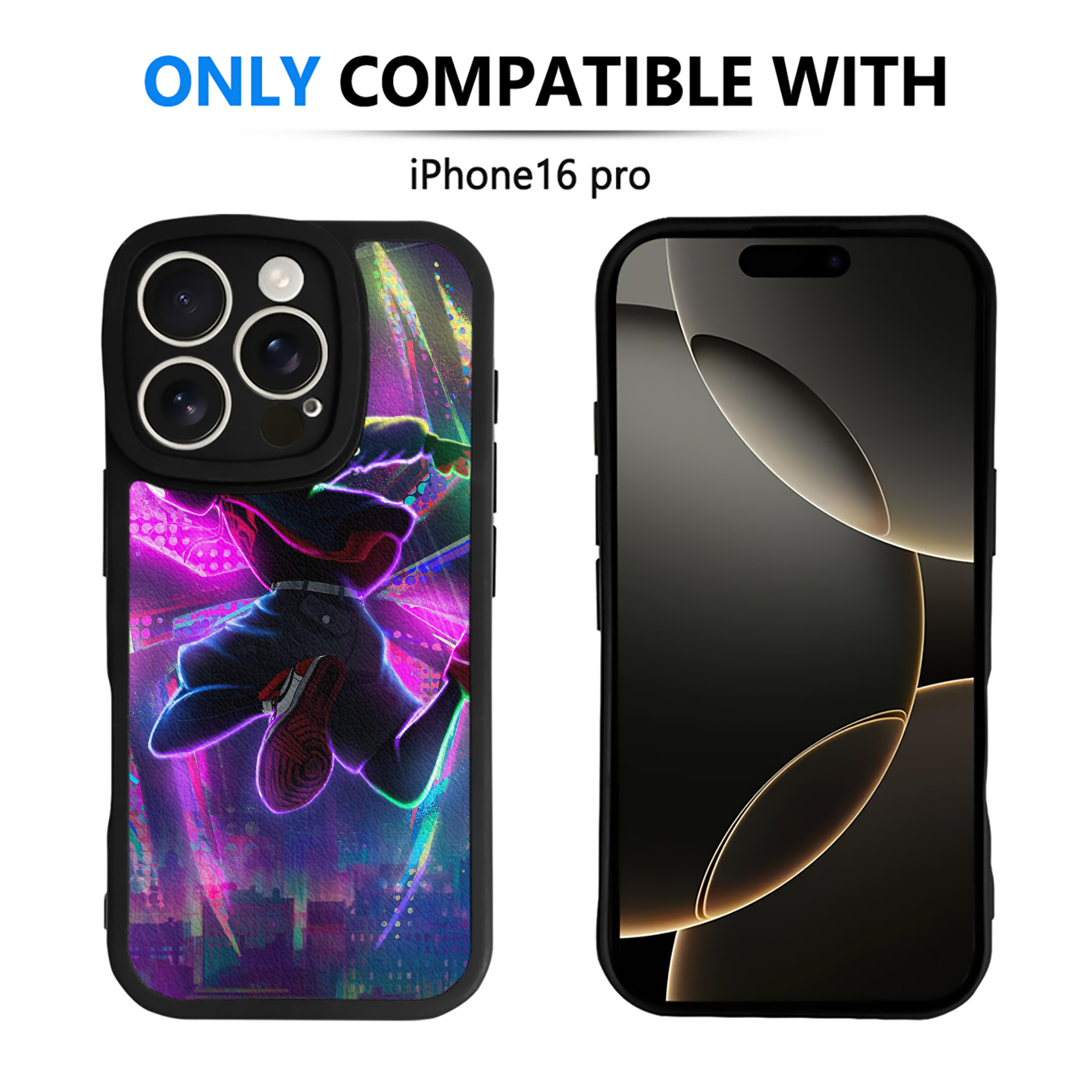 Spider Man スパイダーマン 【iPhone 16シリーズ対応】シリコンスマホケース（レザー調） 材質：シリコン